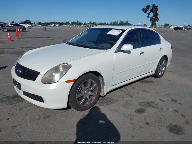 2005 Infiniti G35 მანქანა იყიდება აუქციონზე, vin: JNKCV51E15M225130, აუქციონის ნომერი: 44895272