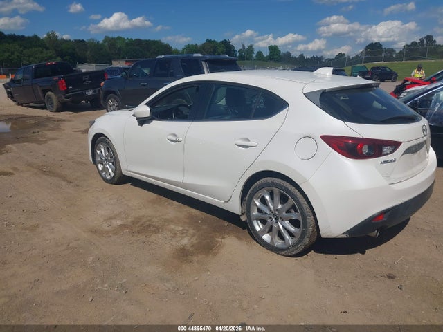 2014 Mazda Mazda3 S Grand Touring მანქანა იყიდება აუქციონზე, vin: JM1BM1M37E1196060, აუქციონის ნომერი: 44895470