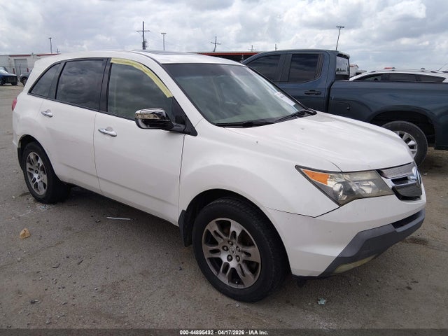 2007 Acura Mdx Technology Package მანქანა იყიდება აუქციონზე, vin: 2HNYD28497H513841, აუქციონის ნომერი: 44895492