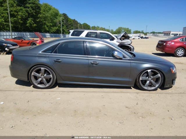 44895495 :رقم المزاد ، WAUD2AFD0DN011341 vin ، 2013 Audi S8 4.0t مزاد بيع