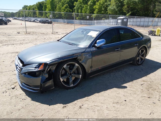 44895495 :رقم المزاد ، WAUD2AFD0DN011341 vin ، 2013 Audi S8 4.0t مزاد بيع