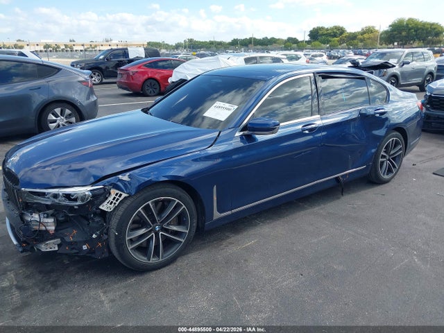 Продажа на аукционе авто 2021 Bmw 750i Xdrive, vin: WBA7U2C09MCF58587, номер лота: 44895500
