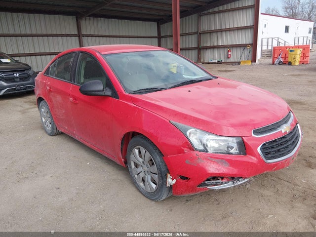 Aukcja sprzedaży 2016 Chevrolet Cruze Limited Ls Auto, vin: 1G1PC5SH9G7218423, numer aukcji: 44895532