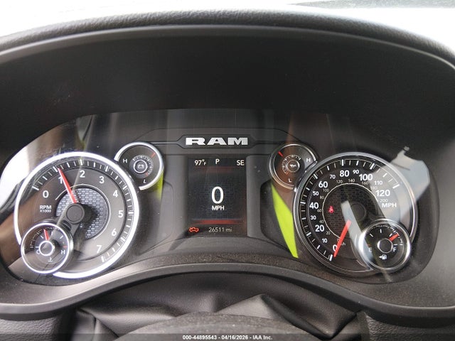 44895543 :رقم المزاد ، 1C6RREFPXSN649820 vin ، 2025 Ram 1500 Big Horn  4x2 5'7 Box مزاد بيع