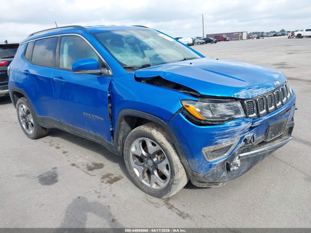 Aukcja sprzedaży 2020 Jeep Compass Limited 4x4, vin: 3C4NJDCB1LT126866, numer aukcji: 44895560