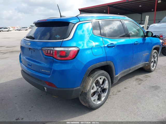 Aukcja sprzedaży 2020 Jeep Compass Limited 4x4, vin: 3C4NJDCB1LT126866, numer aukcji: 44895560