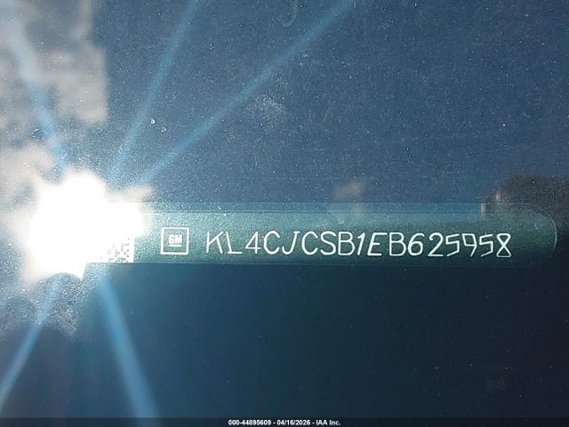 Aukcja sprzedaży 2014 Buick Encore Leather, vin: KL4CJCSB1EB625958, numer aukcji: 44895609