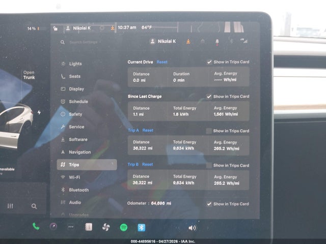 Aukcja sprzedaży 2021 Tesla Model 3 Long Range Dual Motor All-wheel Drive, vin: 5YJ3E1EB0MF002482, numer aukcji: 44895616