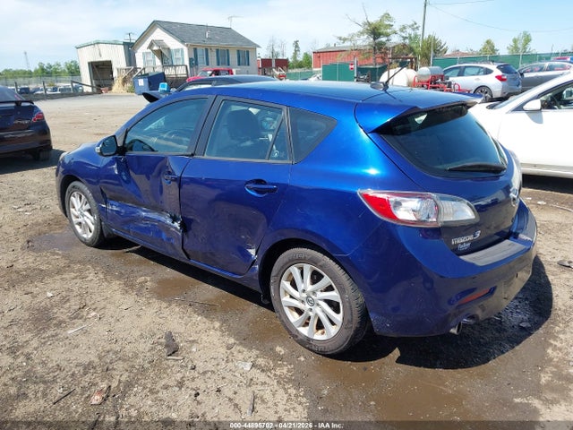 2013 Mazda Mazda3 I Grand Touring მანქანა იყიდება აუქციონზე, vin: JM1BL1MPXD1809020, აუქციონის ნომერი: 44895702