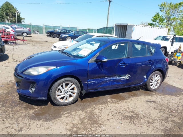 2013 Mazda Mazda3 I Grand Touring მანქანა იყიდება აუქციონზე, vin: JM1BL1MPXD1809020, აუქციონის ნომერი: 44895702