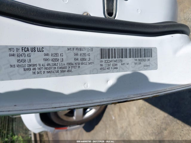 Продаж на аукціоні авто 2017 Dodge Charger Police Rwd, vin: 2C3CDXAT7HH513759, номер лоту: 44895795