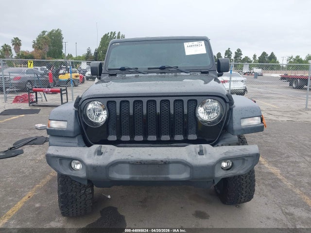 2018 Jeep Wrangler Unlimited Sport S 4x4 მანქანა იყიდება აუქციონზე, vin: 1C4HJXDG5JW177111, აუქციონის ნომერი: 44895824