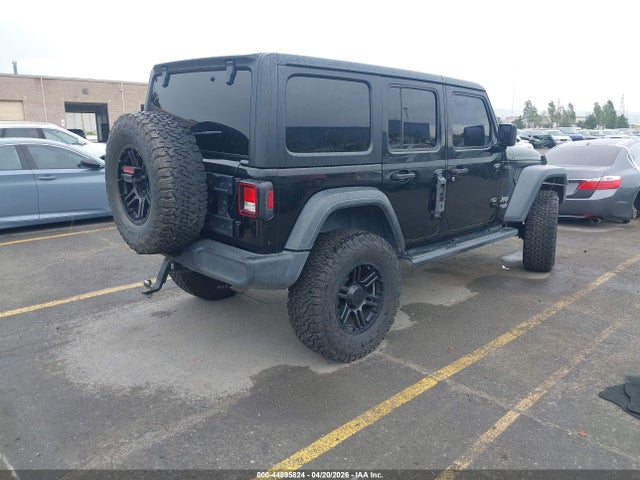 2018 Jeep Wrangler Unlimited Sport S 4x4 მანქანა იყიდება აუქციონზე, vin: 1C4HJXDG5JW177111, აუქციონის ნომერი: 44895824