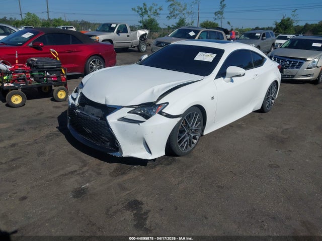 44895878 :رقم المزاد ، JTHSE5BC6F5001601 vin ، 2015 Lexus Rc 350 مزاد بيع