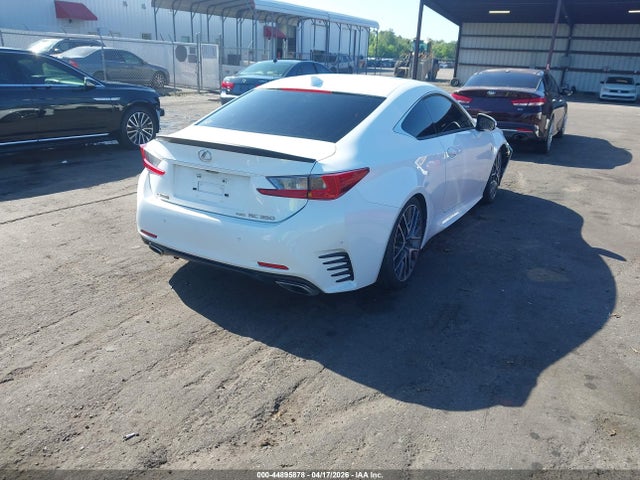 44895878 :رقم المزاد ، JTHSE5BC6F5001601 vin ، 2015 Lexus Rc 350 مزاد بيع