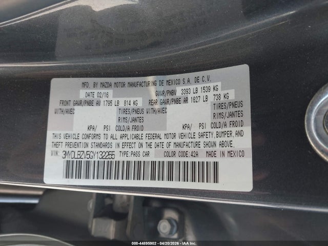 Продаж на аукціоні авто 2016 Scion Ia, vin: 3MYDLBZV5GY132255, номер лоту: 44895902