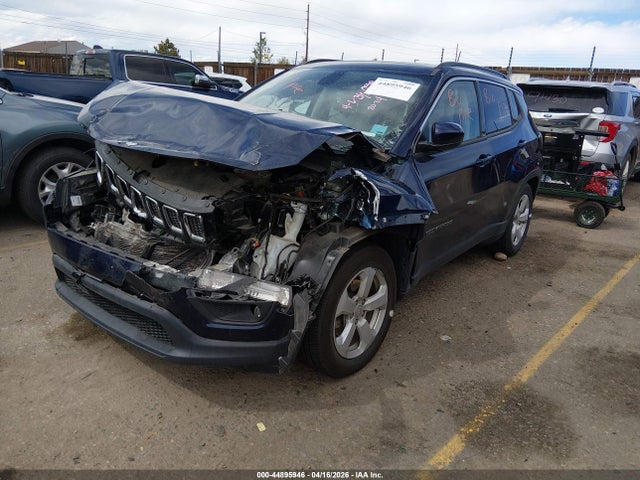2021 Jeep Compass Latitude Fwd მანქანა იყიდება აუქციონზე, vin: 3C4NJCBB8MT532074, აუქციონის ნომერი: 44895946