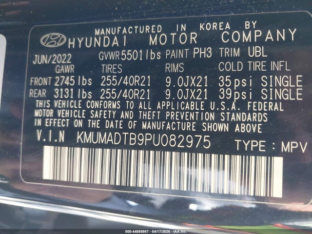 Genesis Gv70 2.5t Awd 2023 KMUMADTB9PU082975 Image 9