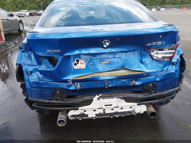 44896045 :رقم المزاد ، WBA4B3C51GG344746 vin ، 2016 Bmw 435i Gran Coupe Xdrive مزاد بيع
