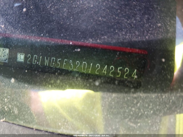 Aukcja sprzedaży 2013 Chevrolet Impala Lt, vin: 2G1WG5E32D1242524, numer aukcji: 44896179