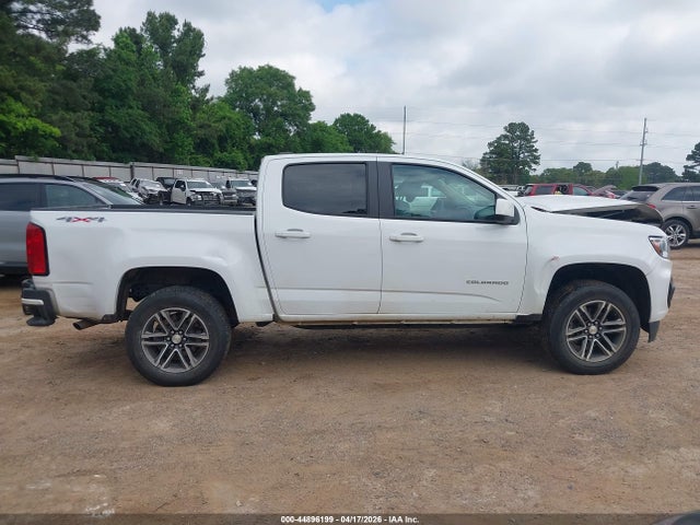 2021 Chevrolet Colorado 4wd  Short Box Wt მანქანა იყიდება აუქციონზე, vin: 1GCGTBENXM1134178, აუქციონის ნომერი: 44896199