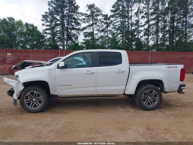 2021 Chevrolet Colorado 4wd  Short Box Wt მანქანა იყიდება აუქციონზე, vin: 1GCGTBENXM1134178, აუქციონის ნომერი: 44896199