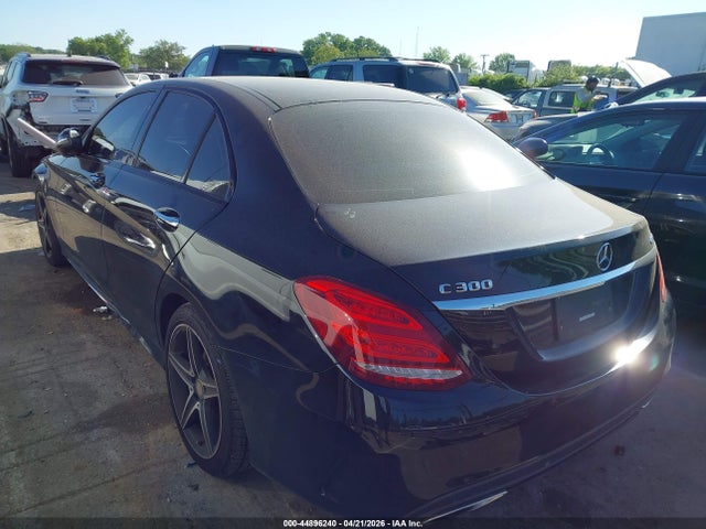 44896240 :رقم المزاد ، 55SWF4KB0GU139764 vin ، 2016 Mercedes-benz C 300 Sport 4matic مزاد بيع