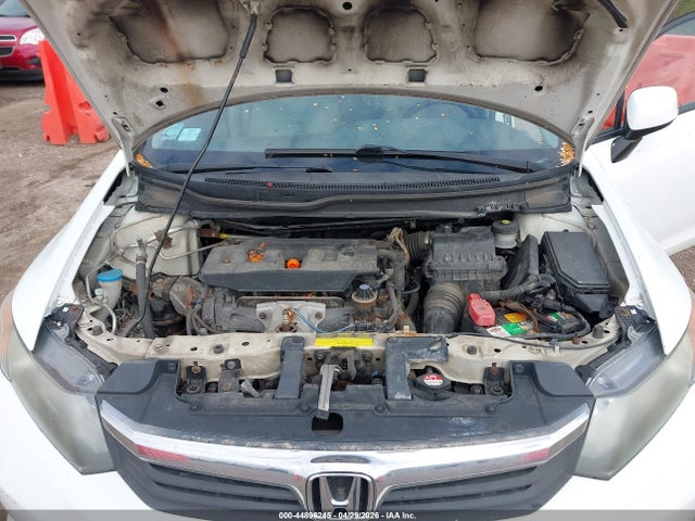 2012 Honda Civic Lx მანქანა იყიდება აუქციონზე, vin: 19XFB2F53CE001996, აუქციონის ნომერი: 44896245
