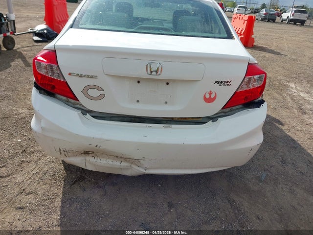 2012 Honda Civic Lx მანქანა იყიდება აუქციონზე, vin: 19XFB2F53CE001996, აუქციონის ნომერი: 44896245