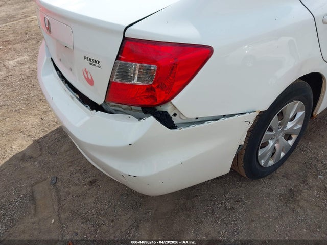 2012 Honda Civic Lx მანქანა იყიდება აუქციონზე, vin: 19XFB2F53CE001996, აუქციონის ნომერი: 44896245