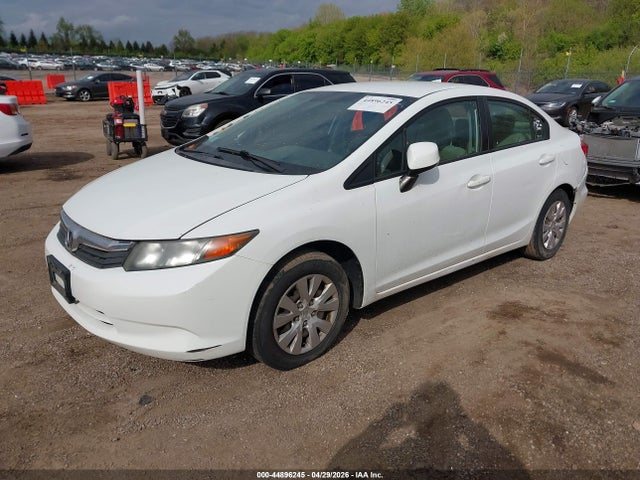 2012 Honda Civic Lx მანქანა იყიდება აუქციონზე, vin: 19XFB2F53CE001996, აუქციონის ნომერი: 44896245