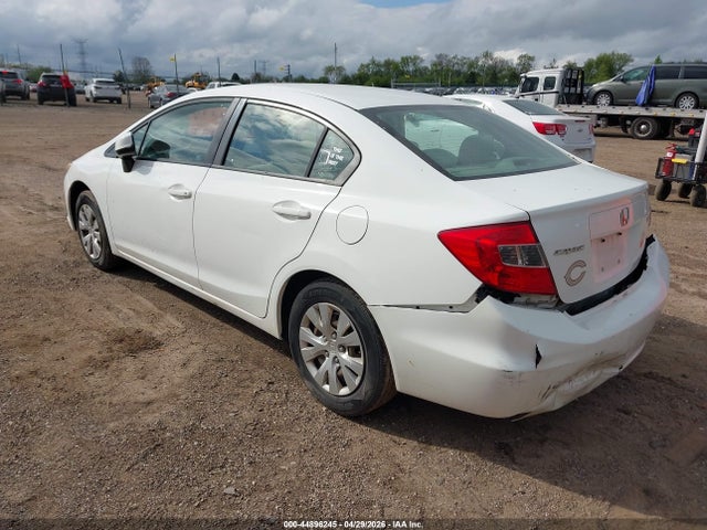 2012 Honda Civic Lx მანქანა იყიდება აუქციონზე, vin: 19XFB2F53CE001996, აუქციონის ნომერი: 44896245