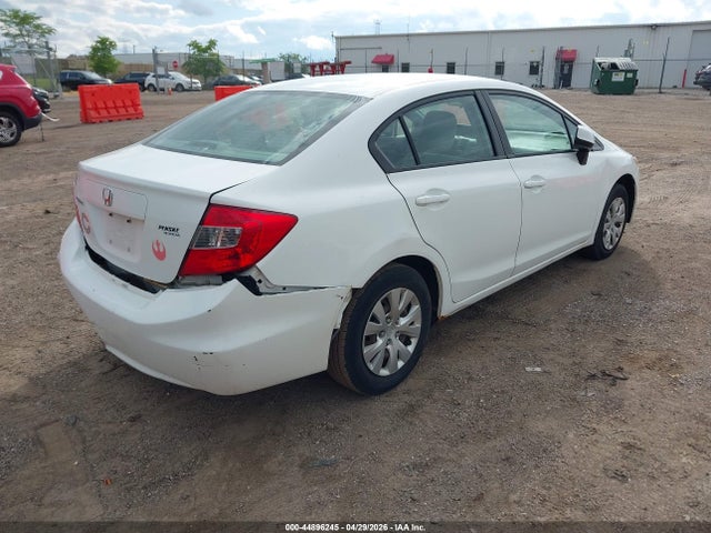 2012 Honda Civic Lx მანქანა იყიდება აუქციონზე, vin: 19XFB2F53CE001996, აუქციონის ნომერი: 44896245