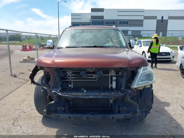 2018 Nissan Armada Sl მანქანა იყიდება აუქციონზე, vin: JN8AY2ND0J9052458, აუქციონის ნომერი: 44896316