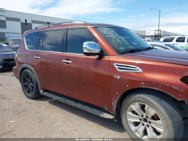 2018 Nissan Armada Sl მანქანა იყიდება აუქციონზე, vin: JN8AY2ND0J9052458, აუქციონის ნომერი: 44896316