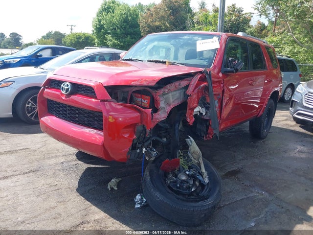 44896363 :رقم المزاد ، JTEZU5JRXJ5191335 vin ، 2018 Toyota 4runner Sr5 مزاد بيع
