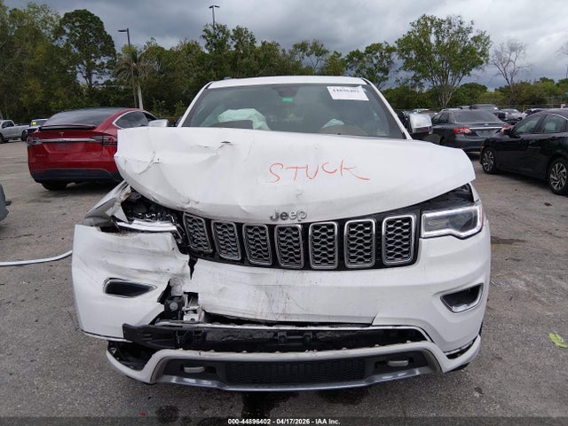 Aukcja sprzedaży 2020 Jeep Grand Cherokee Overland 4x2, vin: 1C4RJECG1LC439673, numer aukcji: 44896402