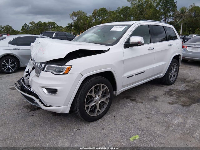 Aukcja sprzedaży 2020 Jeep Grand Cherokee Overland 4x2, vin: 1C4RJECG1LC439673, numer aukcji: 44896402