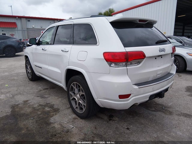 Aukcja sprzedaży 2020 Jeep Grand Cherokee Overland 4x2, vin: 1C4RJECG1LC439673, numer aukcji: 44896402