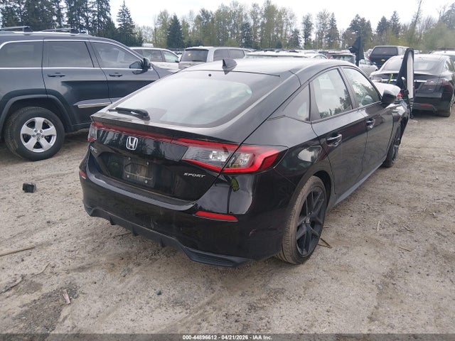 44896612 :رقم المزاد ، 19XFL2H81SE008559 vin ، 2025 Honda Civic Sedan Sport مزاد بيع