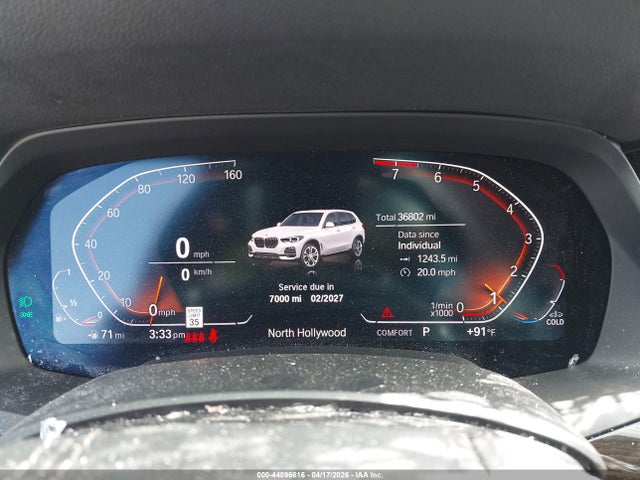 Продаж на аукціоні авто 2019 Bmw X5 Xdrive40i, vin: 5UXCR6C53KLK85922, номер лоту: 44896616