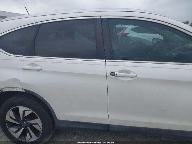 44896716 :رقم المزاد ، 5J6RM3H96FL025390 vin ، 2015 Honda Cr-v Touring مزاد بيع