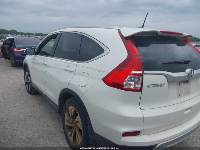 44896716 :رقم المزاد ، 5J6RM3H96FL025390 vin ، 2015 Honda Cr-v Touring مزاد بيع