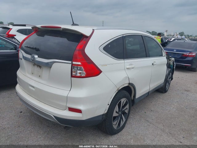 44896716 :رقم المزاد ، 5J6RM3H96FL025390 vin ، 2015 Honda Cr-v Touring مزاد بيع