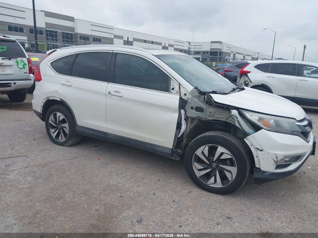 44896716 :رقم المزاد ، 5J6RM3H96FL025390 vin ، 2015 Honda Cr-v Touring مزاد بيع