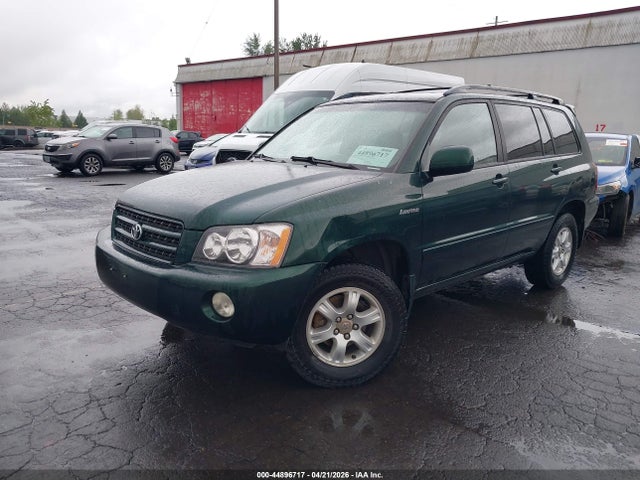 Aukcja sprzedaży 2002 Toyota Highlander Limited V6, vin: JTEHF21A620054373, numer aukcji: 44896717