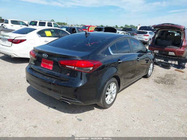 2017 Kia Forte S მანქანა იყიდება აუქციონზე, vin: 3KPFL4A72HE009595, აუქციონის ნომერი: 44896781