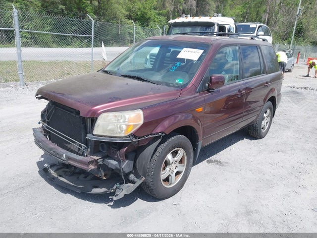 2007 Honda Pilot Ex-l მანქანა იყიდება აუქციონზე, vin: 2HKYF18797H508425, აუქციონის ნომერი: 44896829