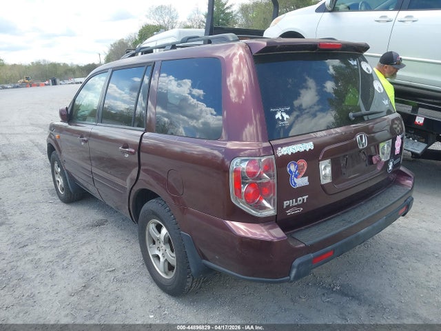 2007 Honda Pilot Ex-l მანქანა იყიდება აუქციონზე, vin: 2HKYF18797H508425, აუქციონის ნომერი: 44896829
