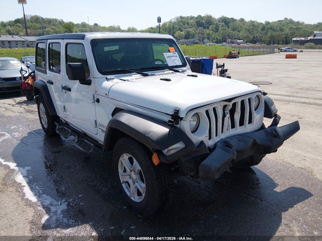 Продаж на аукціоні авто 2021 Jeep Wrangler Unlimited Sport S 4x4, vin: 1C4HJXDGXMW614895, номер лоту: 44896844